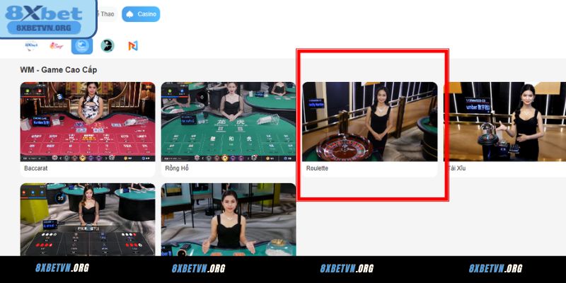 Giới thiệu sơ lược về Roulette 8XBET